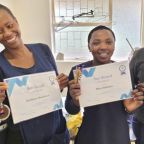Nonhlanhla-Mabuza-who-won-the-April-Sox-award-with-the-three-runners-up-Kedibone-Madibane-Mary-Kekana-and-Sharon-Lesufi