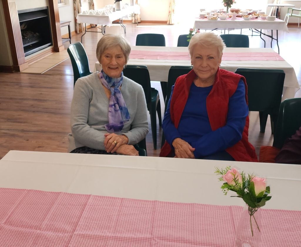 Irene Dickson and Sally Lamb.