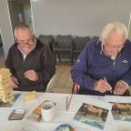 MODA residents Hansie Griessel and Pieter van der Westhuizen.