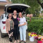 Marlene Nel, Janessa Viljoen and Madelie Olivey.